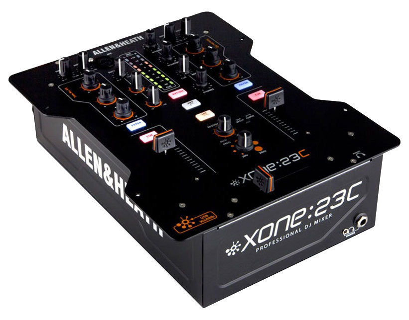 ALLEN&HEATH XONE:23C Mezcladora para DJ  2+2 canales con dos entradas phono/line